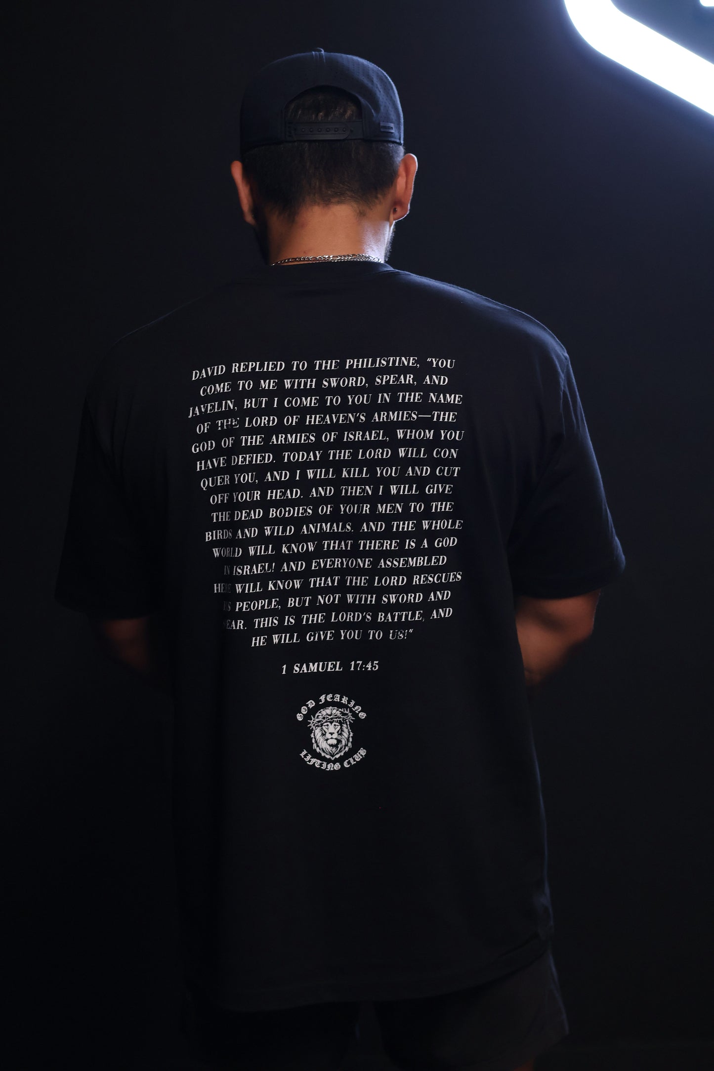 David Vs Goliath Oversized Shirt