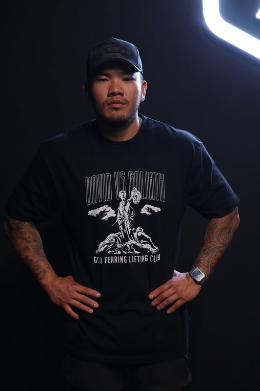 David Vs Goliath Oversized Shirt