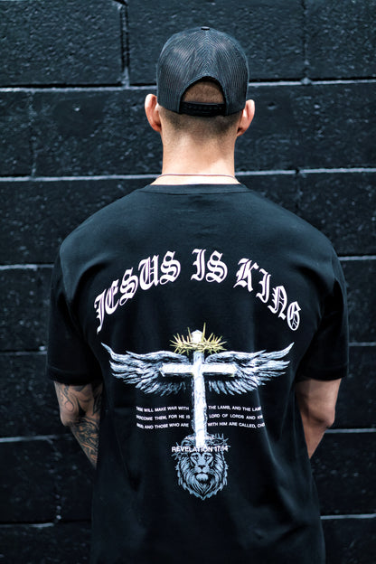 Jesus is King Premium Heavyweight Shirt