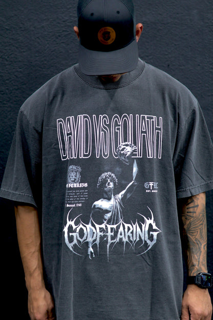 David vs Goliath Premium Heavyweight Shirt